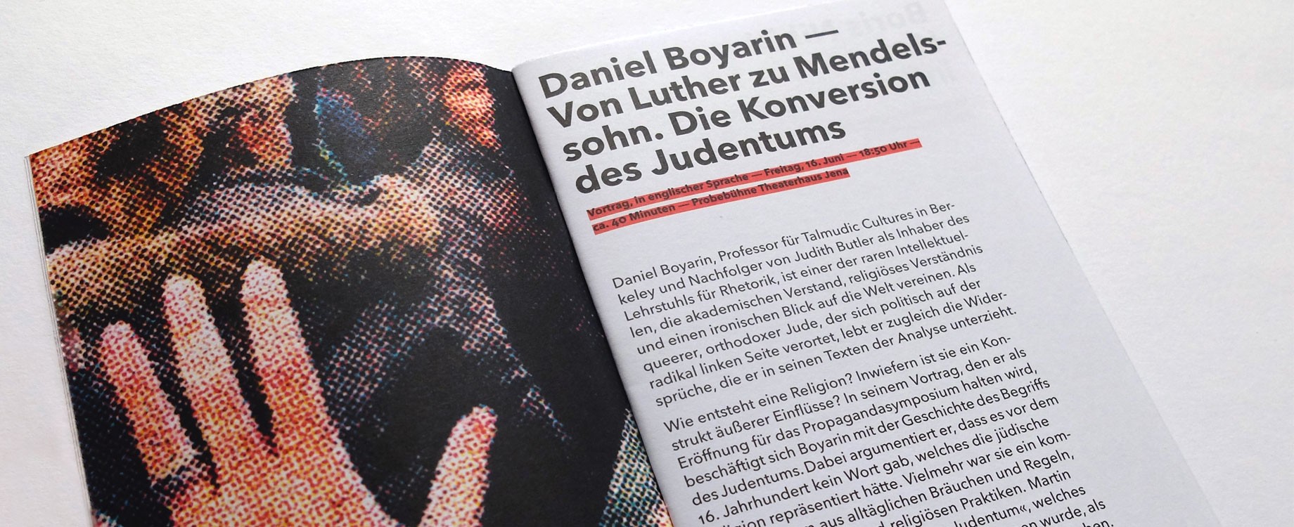 Martin Luther Propagandasymposium · Programmheft