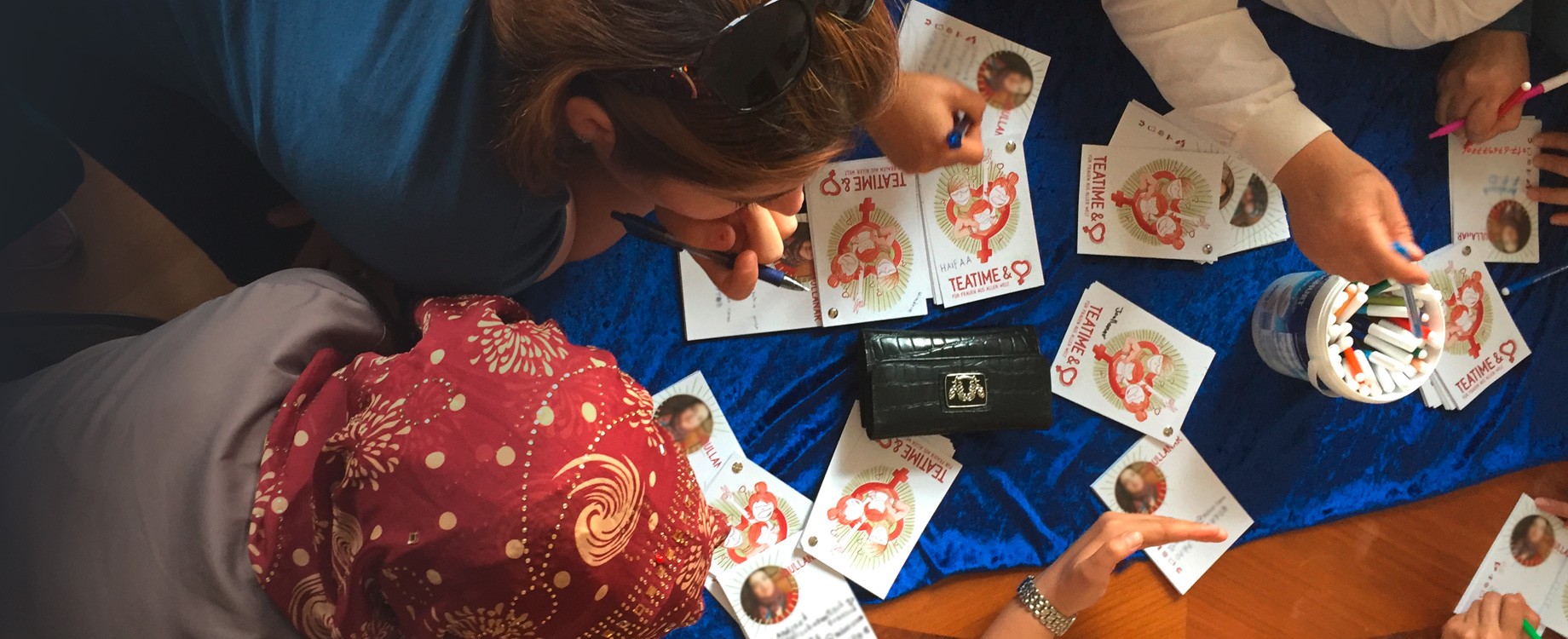 Teatime & Heart · Gemeinsamer Austausch (Foto: Andrea Wagner)
